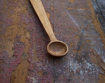 wooden scoop / wooden measuring spoon / birdcherry wood / minimalist