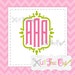 EXCLUSIVE Mansion Monogram (7 Frames Included) SVG & DXF Font Cut Files