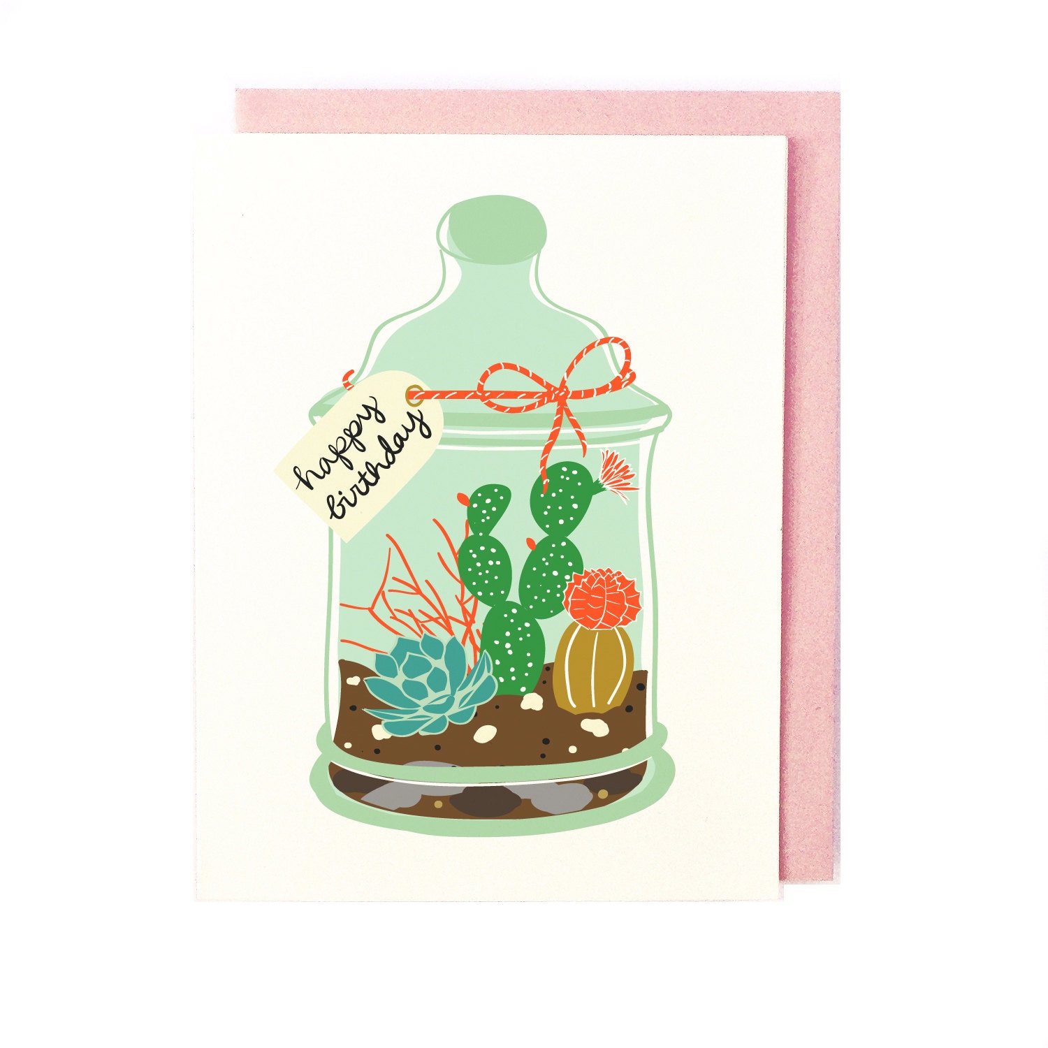 Terrarium Birthday Card