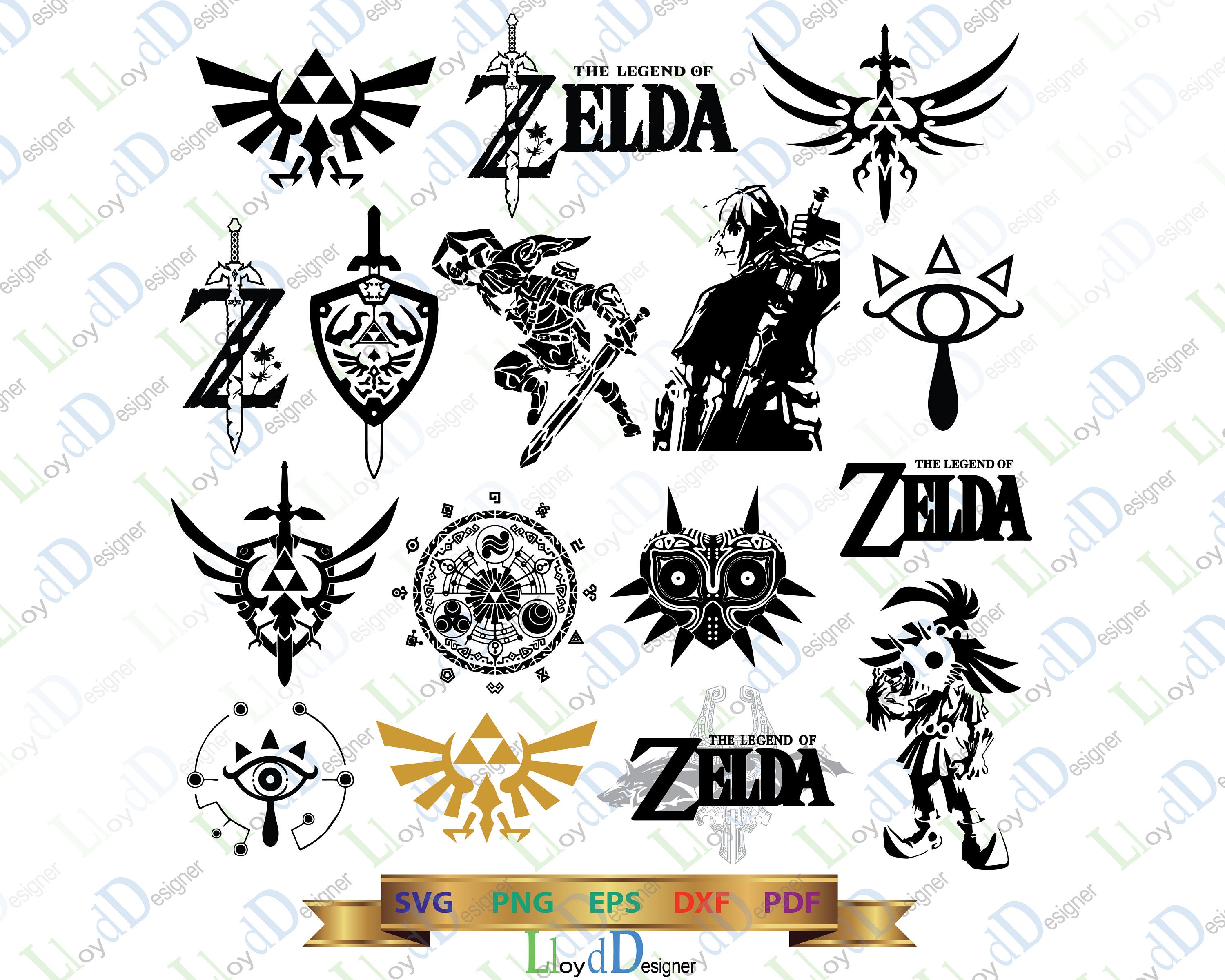 Legend Of Zelda SVG Zelda breath of the wild Zelda gift