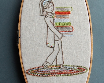 Embroidery Patterns, BOOKSMART Hand Embroidery Patterns, Back to School Teacher Appreciation DIY Dorm Decor, Embroidery Designs