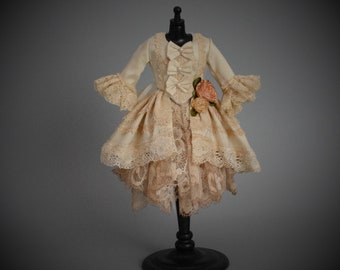 The Blythe Couture Collection: Romantic Rococo Inspired Outfit by Bibarina- Pure Neemo S/Blythe/Pullip/Takara/Licca/Azone