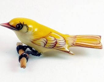 Takahashi Yellow Warbler Bird Pin