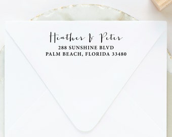 Return Address Stamp Self Inking, Self Inking Custom Stamp, Rubber Address Stamp, Wedding Stamp, Address Stamp Self Ink, Wedding Stamp