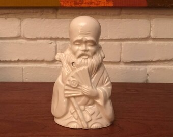 Orchids of Hawaii Jurojin Wise Man Ceramic Tiki Mug