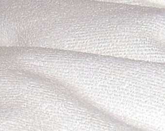 Microfiber Ultra Terry Fabric - SUPER thick and absorbent - Diaper Cut 18" x 20"
