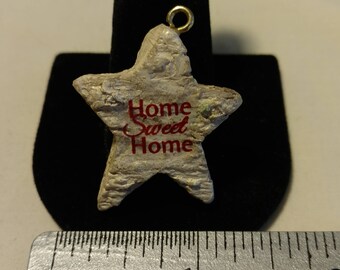 Vintage "Home Sweet Home" Pendant