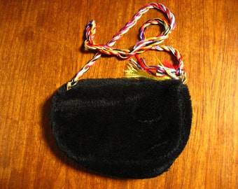 Fur Shoulder Bag Purse.