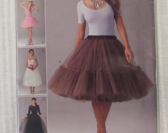 Simplicity 0521 Size 4.6.8.10.12 Ladies Tulle Skirt 2014 Andrea Schewe