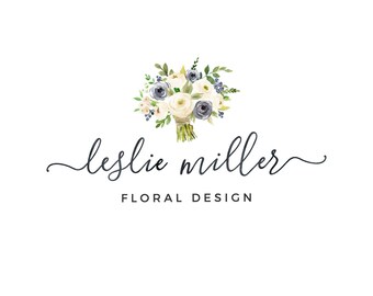 Premade Logo Design Nature Logo Botanical Logo Boutique