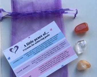 A little peace of... crystals for achieving goals