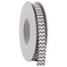 Grosgrain Chevron Ribbon 3/8" - 10 Yards - Grey