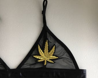 Weed lingerie | Etsy