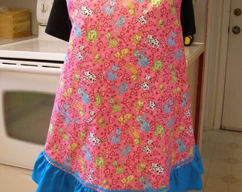 Plus Size Kitten apron