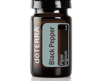 Doterra Black Pepper Essential Oil 5mL bottle