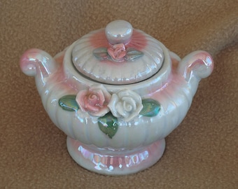 Vintage Porcelain Sugar Bowl