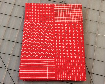 Karen Lewis - Blueberry Park - FAT QUARTER cut of Allotments in Coral - AWI-15751-143