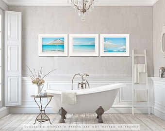 Beach bathroom decor | Etsy