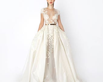 Bridal Couture, Wedding dress, Silk dress