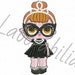 Lol Surprise, It Baby, digital file for machine embroidery, suitable for kids items such as pouches, shopper, tshirts, and many other