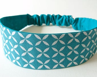 Headband, elastic headband, headband reversible woman