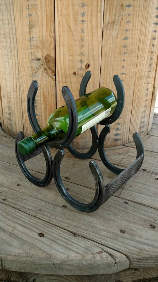Horseshoe Wine Rack