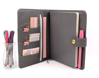 JUNE- Cover for A5 Thread-bound Journals like Leuchtturm1917, Bullet Journal & Moleskine