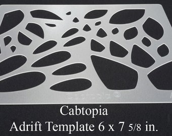 Template Adrift...Cabochon, Lapidary, Jewelry