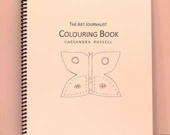 The Art Journalist Colouring Book