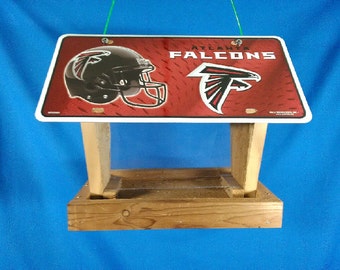 Atlanta Falcons license plate bird feeder (LP-727/2)