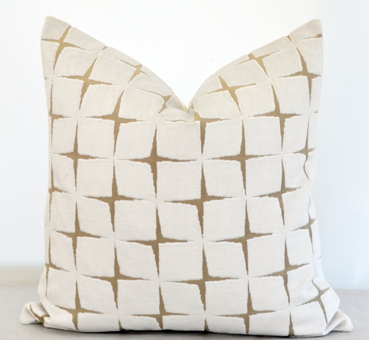 White Velvet Pillow Cover Ivory Velvet Pillow CoverVelvet