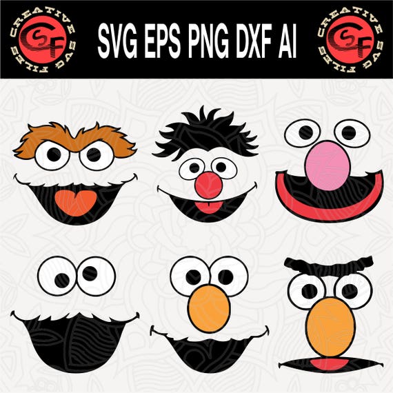 Sesame Street Svg Elmo Svg Silhouette Svg Cookie Monster Porn Sex Picture 