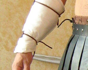 Medieval Gladiator Roman Armor Padded Forearm Protector