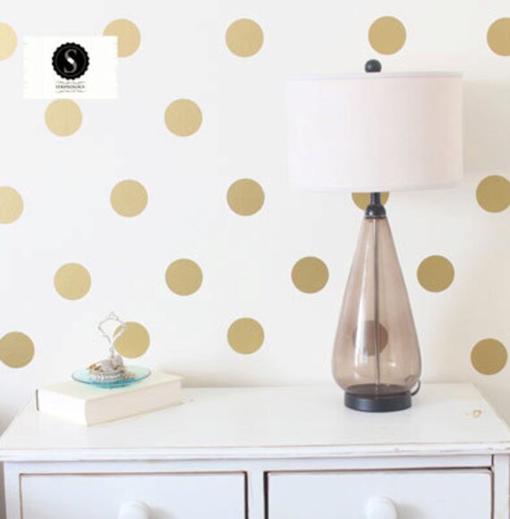 Vinyl Polka Dot Decals Vinyl Wall Decal Sticker Art Polka
