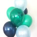 Green and Blue Balloons | Little Man Balloons | Boy Oh Boy Balloons | Blue and Green Balloons | Baby Shower Decor | Birthday Balloons