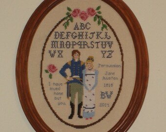 Jane Austen's "Persuasion" Sampler/"None but You"/Capt. Wentworth and Anne Elliott