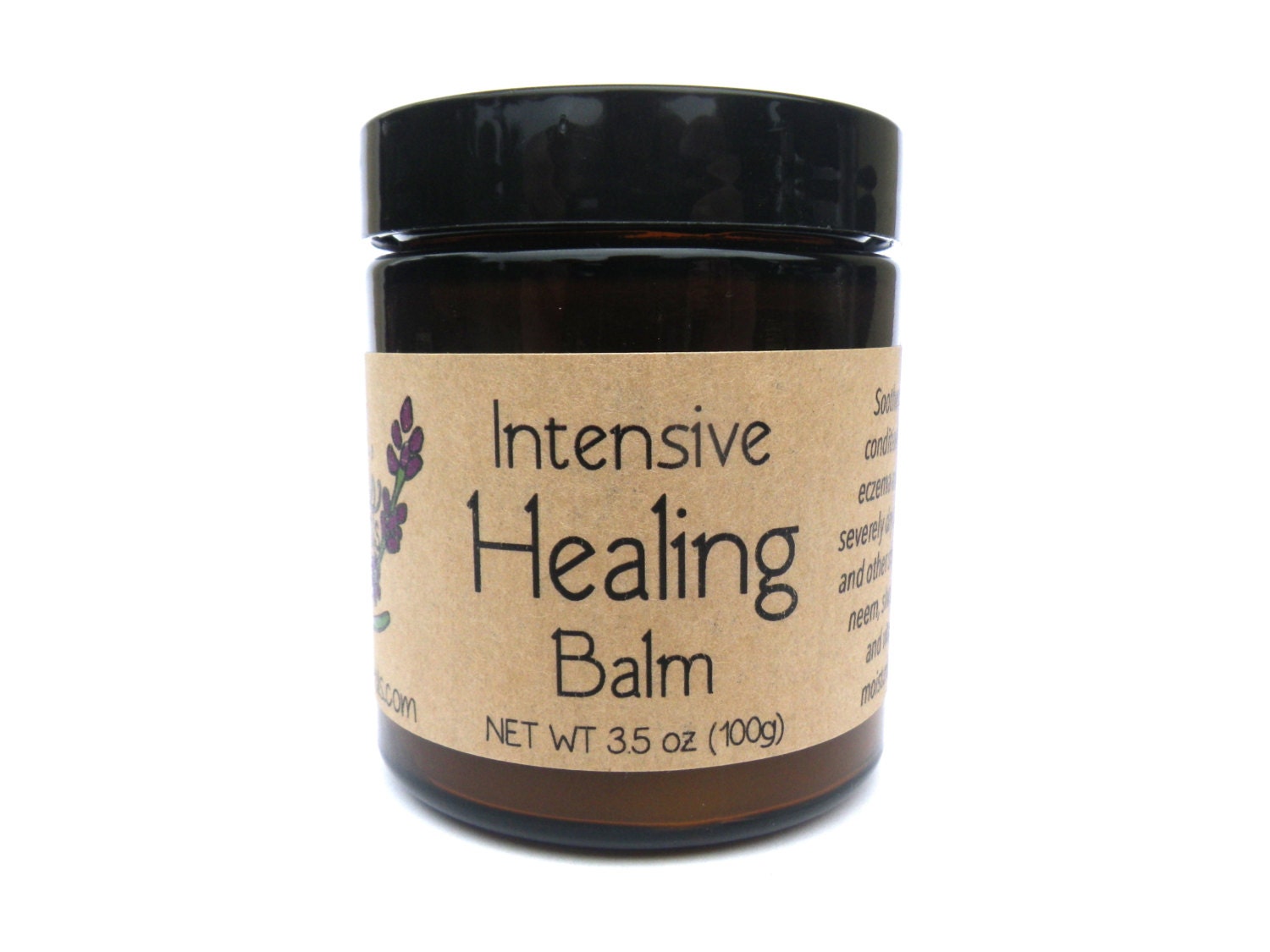 Intensive Healing Balm 3.5oz All Natural Organic // Eczema