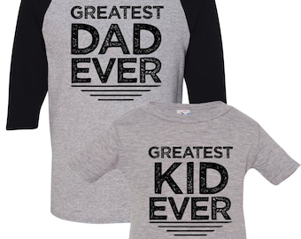 dad and son shirt set