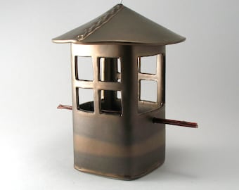 Bird Feeder, Ceramic Bird Feeder, Pottery Bird Feeder