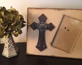 Western Cross Picture Frame