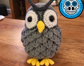 Amigurumi Owl Pattern, crochet owl pattern, owl pattern, crochet owl, amigurumi owl