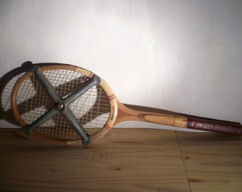 Fifties wooden tennis racket