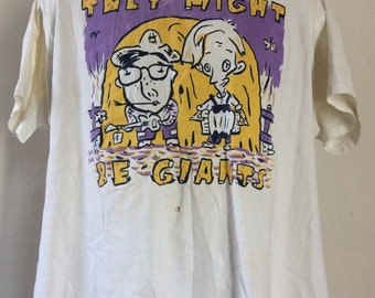 Vtg 80s Early 90s They Might Be Giants T-Shirt XL Alternative Indie Rock Band