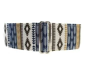 Arrow Martingale Collar, Arrow Dog Collar, Wide Dog Collar, Aztec Martingale Collar, Arrow Martingale Dog Collar, Tribal Dog Collar