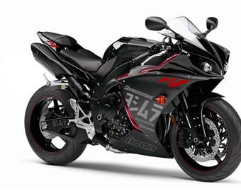 Yamaha r1 decals stickers 2013