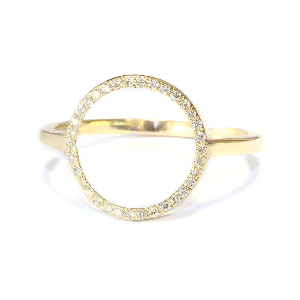 Circle Diamond Ring Circle of life diamond ring Circle