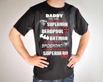 Superhero Daddy, SVG, PNG, DXF, Vinyl Design, Circut, Cameo, Cut File, Dad Decal, Dad shirt, Fathers Day svg, Dad Svg, Father Svg, Super Dad