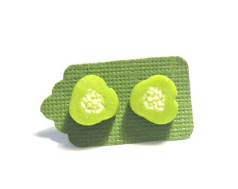 Pickle Slice Earrings