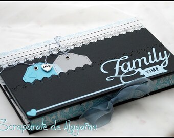 Tutorial Scrapbooking Album Family
