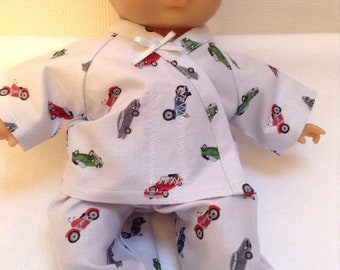 Dolls Clothes 12 inch (30cm) Pyjamas to fit Corolle Calin, ELC Cupcake & similar baby dolls